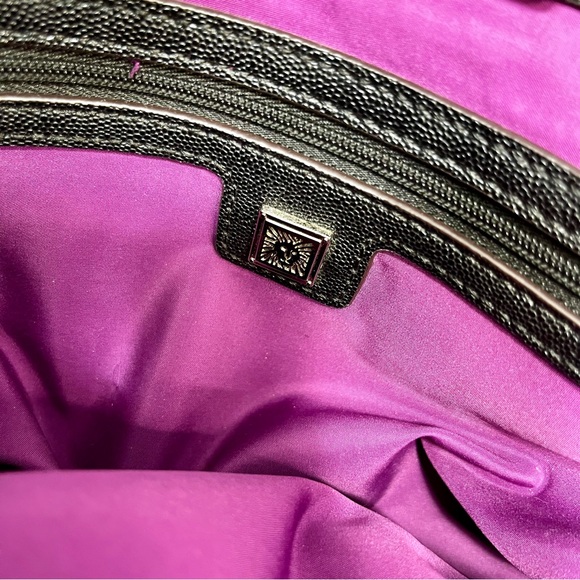 Anne Klein Handbag Colorful with Silver Chain Hardware - Picture 5 of 12